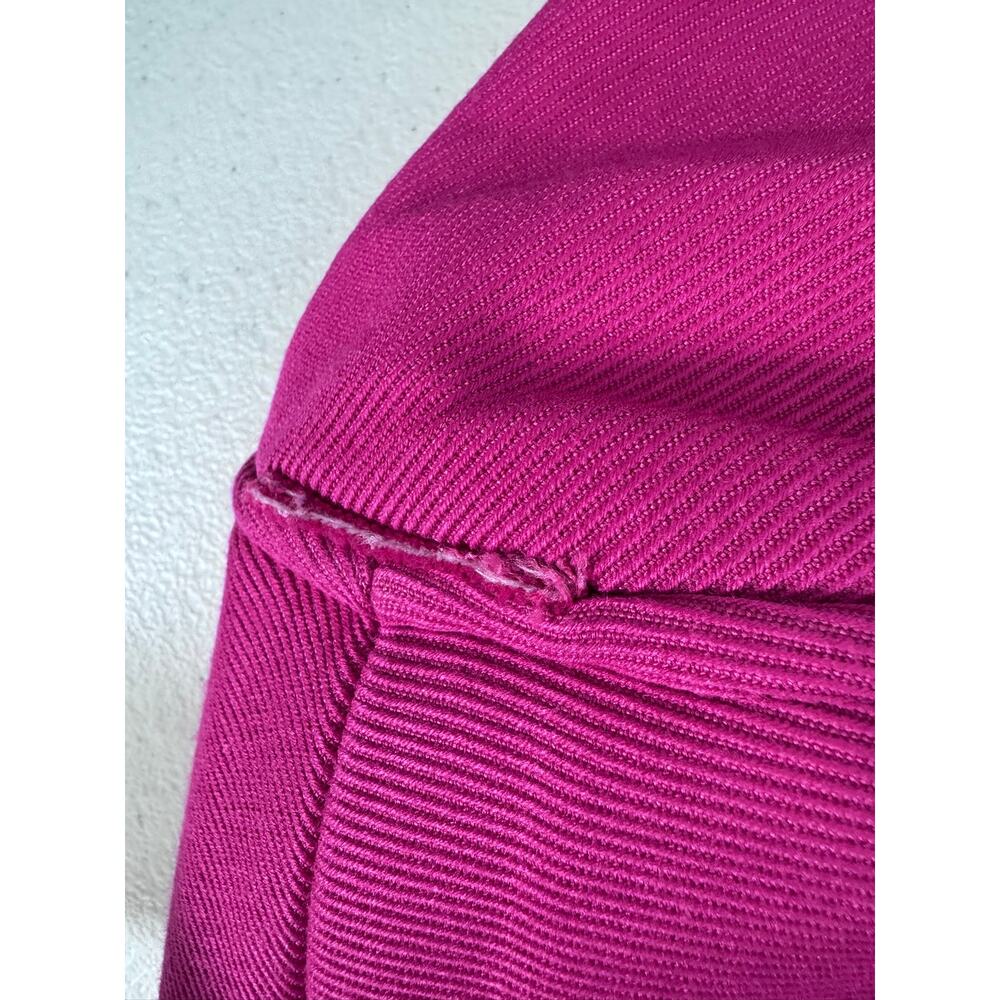 "NEW W/DEFECT" "Lovers & Friends" Hot Pink Trench Coat SZ XS Fairy Goth Blondie - Picture 11 of 16
